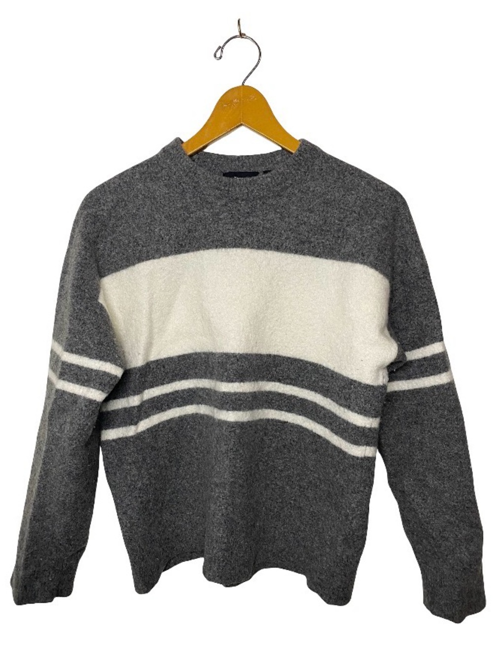 Theory Striped Merino Wool & Cashmere Sweater Size S